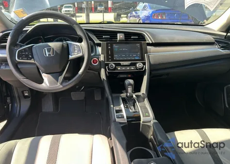 2018 Honda Civic Ex из США, поврежденный, VIN 2HGFC2F75JH593368